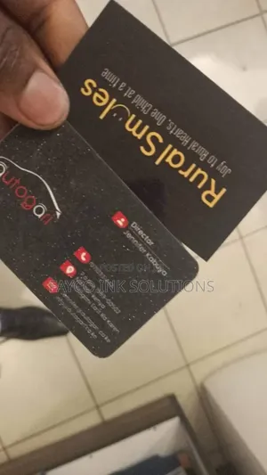 Frost Laminated Business Cards