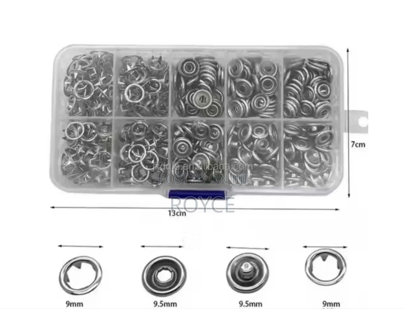 Metal Snap Fastener Kit