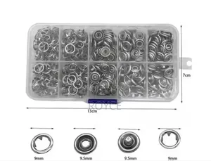 Metal Snap Fastener Kit
