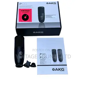 Akg P120 Professional Mic for Podcasting, Streaming Home Recording