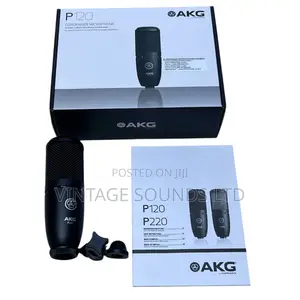 Akg P120 High-Performance Cardioid Condenser Studio Microphone