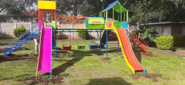 Building Playground? Mega Set With Slides Swings - main view