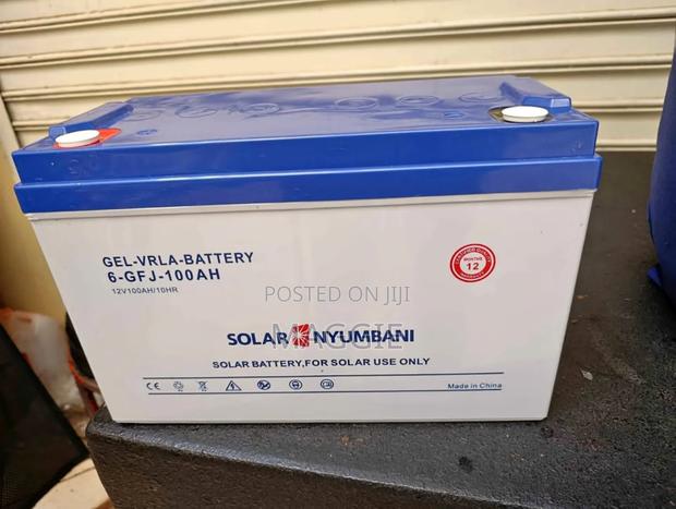 Solar Nyumbani 100ah Gel Battery
