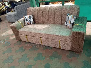 Brown Quality Three Seater Sofa for Sale