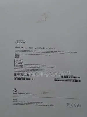 New Apple iPad Pro 13 (2025) 256 GB Gray