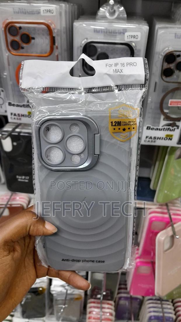 Niokr iPhone 16 Pro Max Magsafe Case Silicone With Stand - main view