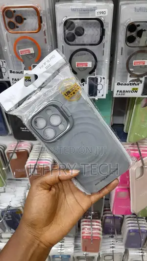 Niokr iPhone 16 Pro Max Magsafe Case Silicone With Stand