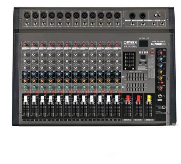Max 12 Channel Powered Mixer 1500w Power Bluetooth/Usb Pay on Delivery
