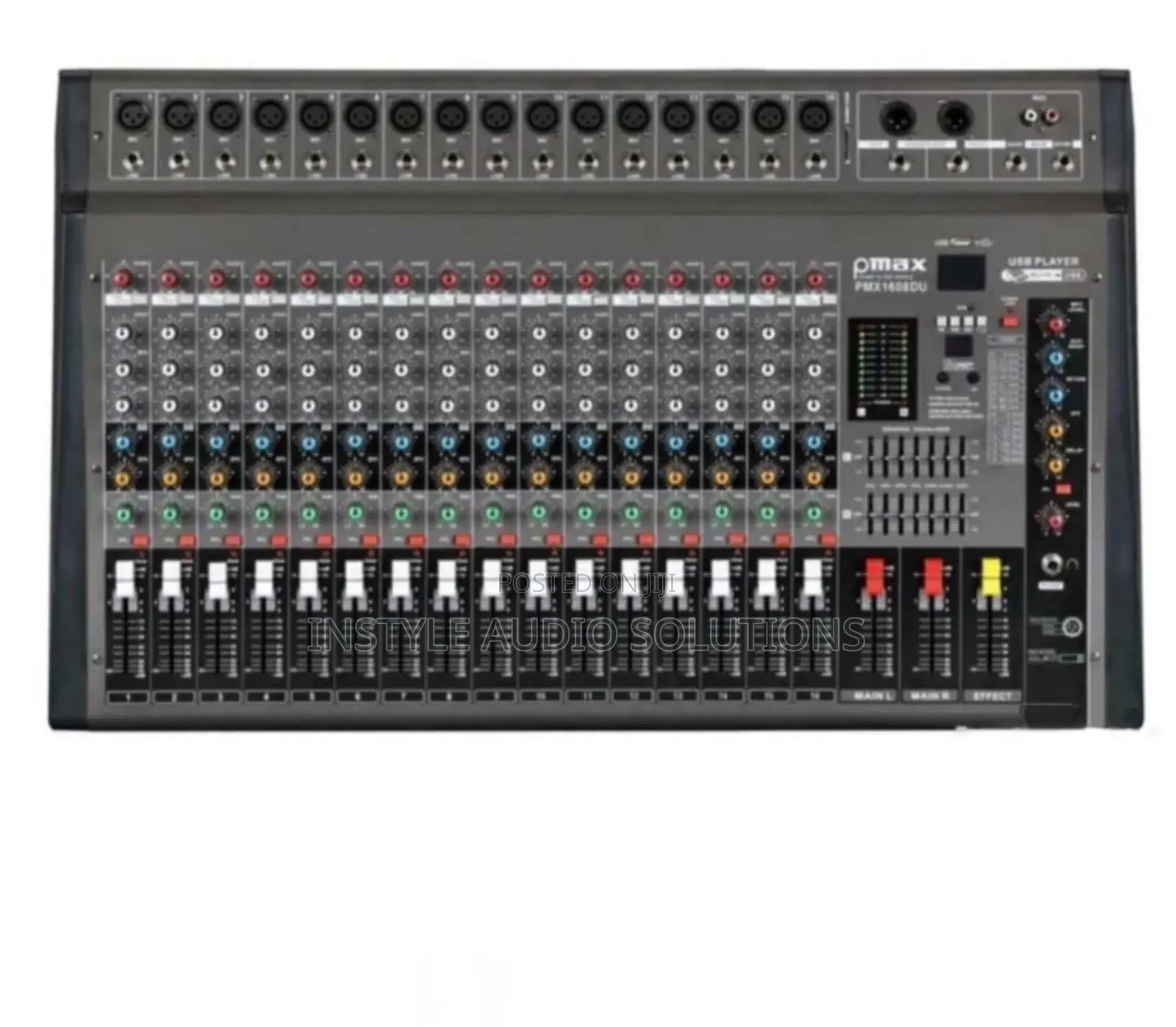 16 Channels Professional Powered Mixer 2000 Watts Pay on Delivery