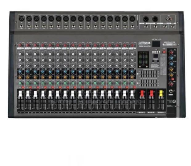 16 Channels Professional Powered Mixer 2000 Watts Pay on Delivery