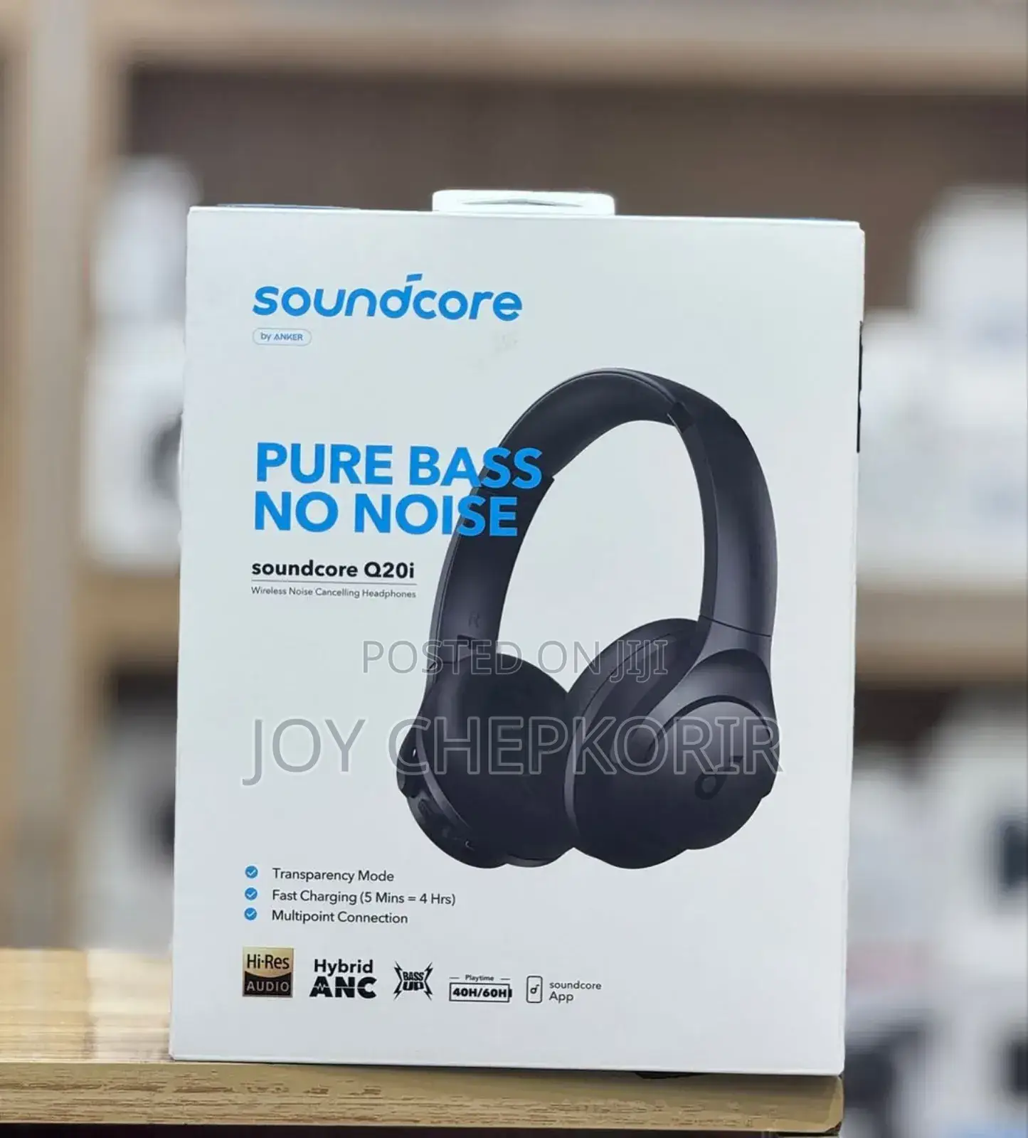 Anker Soundcore Q20i – Block Noise, Boost Music