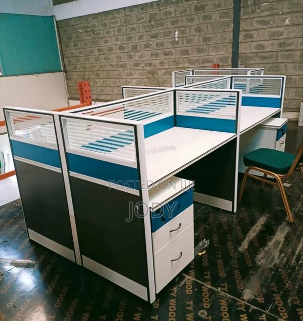 Modern Office Workstation – Practical & Space Efficient - main view