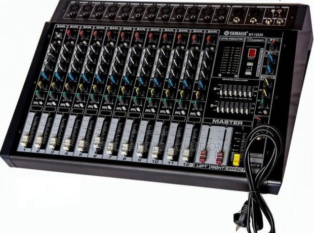 Yamaha 12 Channels Powered Mixer 1500w Output Usb Bt Pay on Delivery