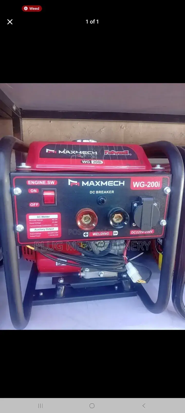 Maxmech Welding Generator
