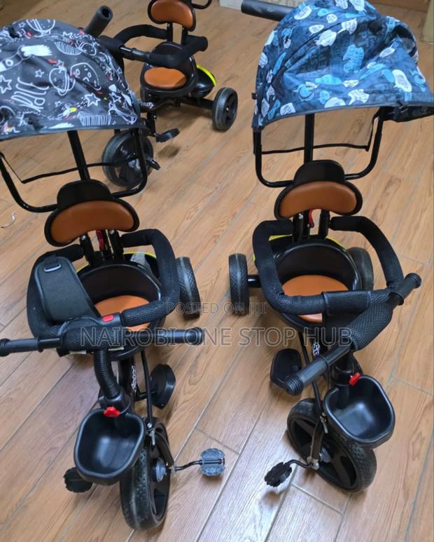 Kids Tri Cycle With Canopy - main view