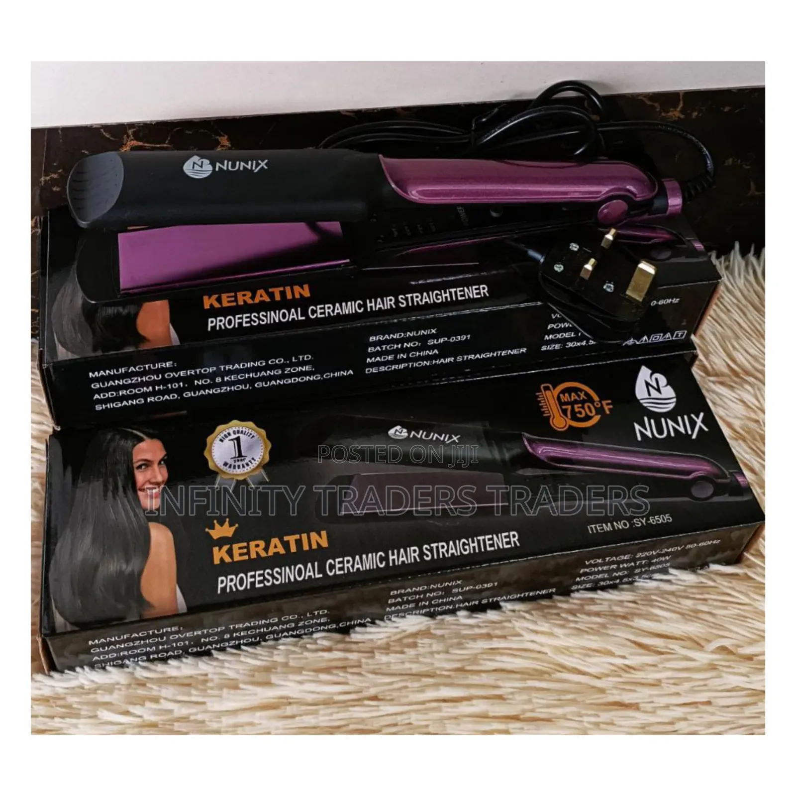 Nunix Professional Hair Straightener Flat Iron