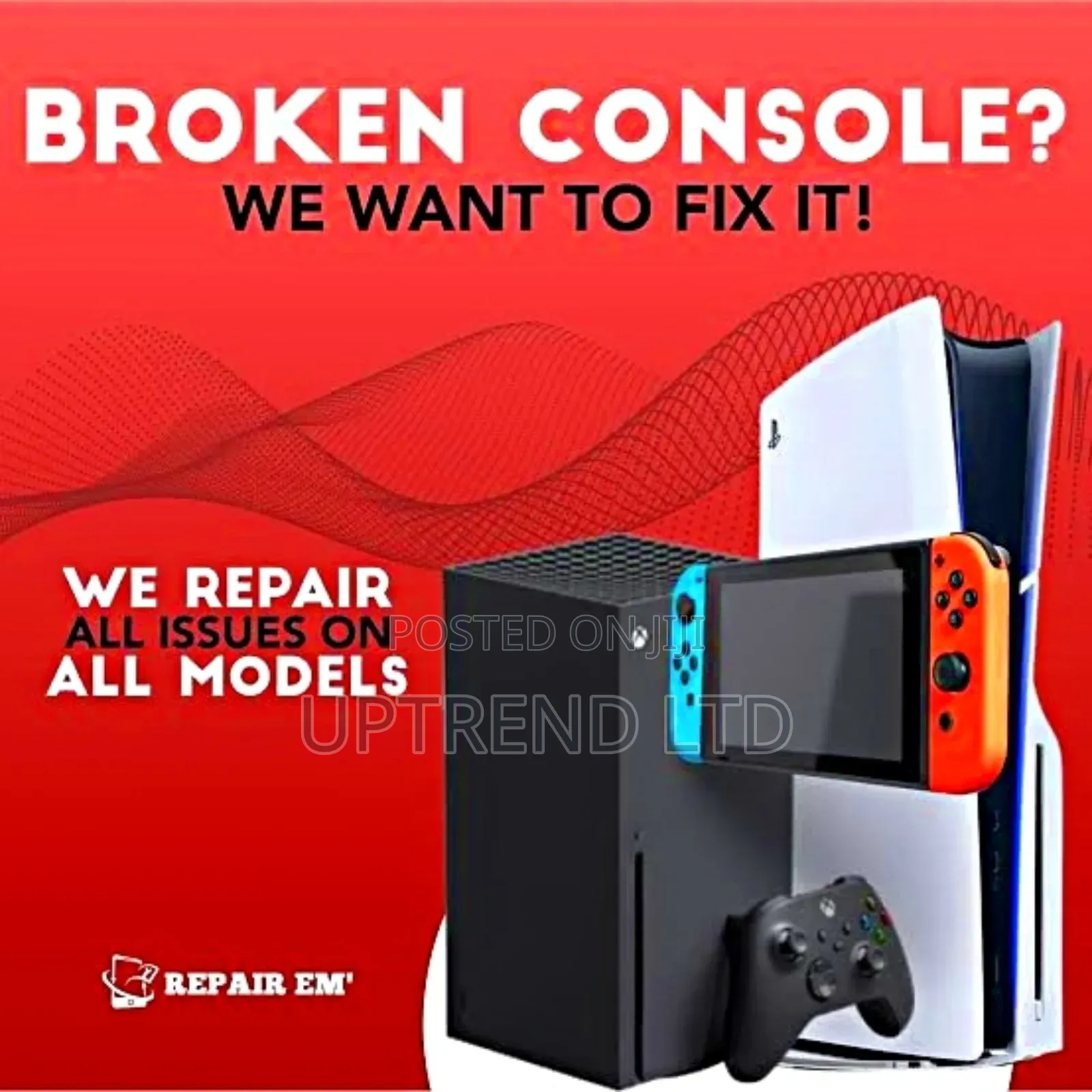 Ps5 #Playstation , Xbox ,Nintendo We Repair All Issues on All Models