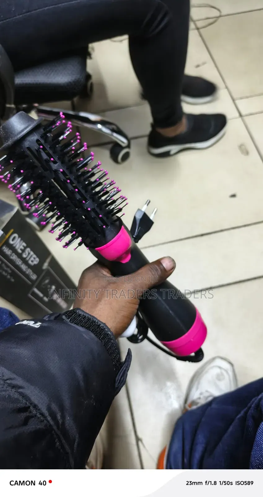 Electric Hair Straightener Dryer Brush-One Step