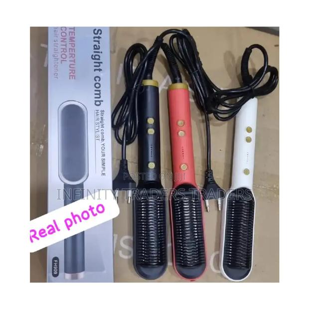 Electric Hair Straight Comb With Temperature Control - main view
