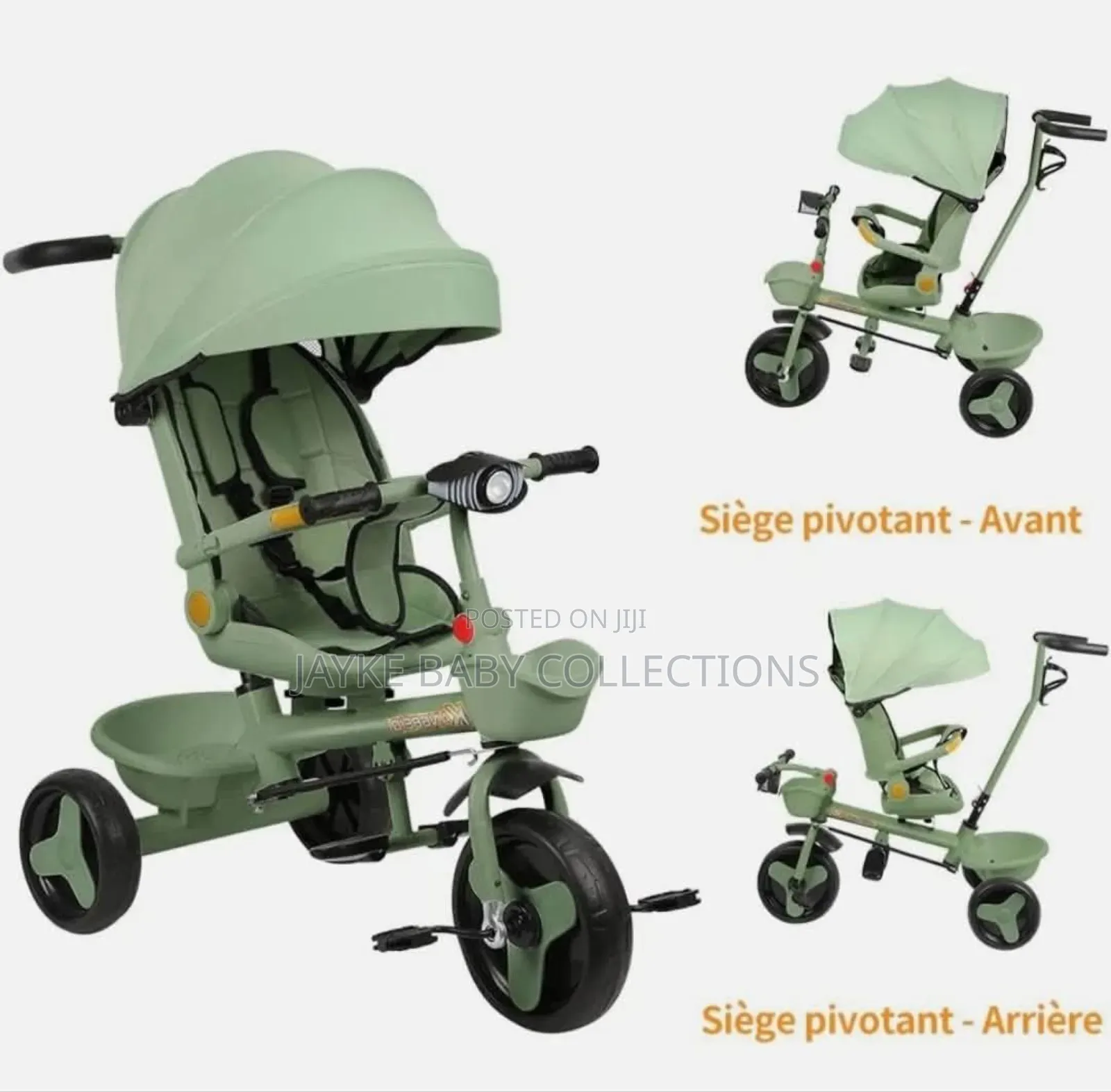 6m–5y Kids? 4-in-1 Stroller Trike That Grows With Them