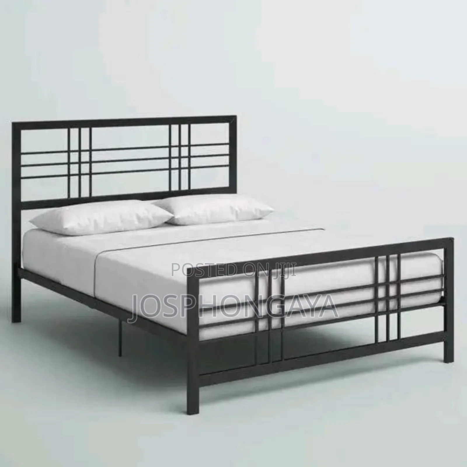 4 by 6 Mettalic Bed Frame Made for Sell You're Welcome