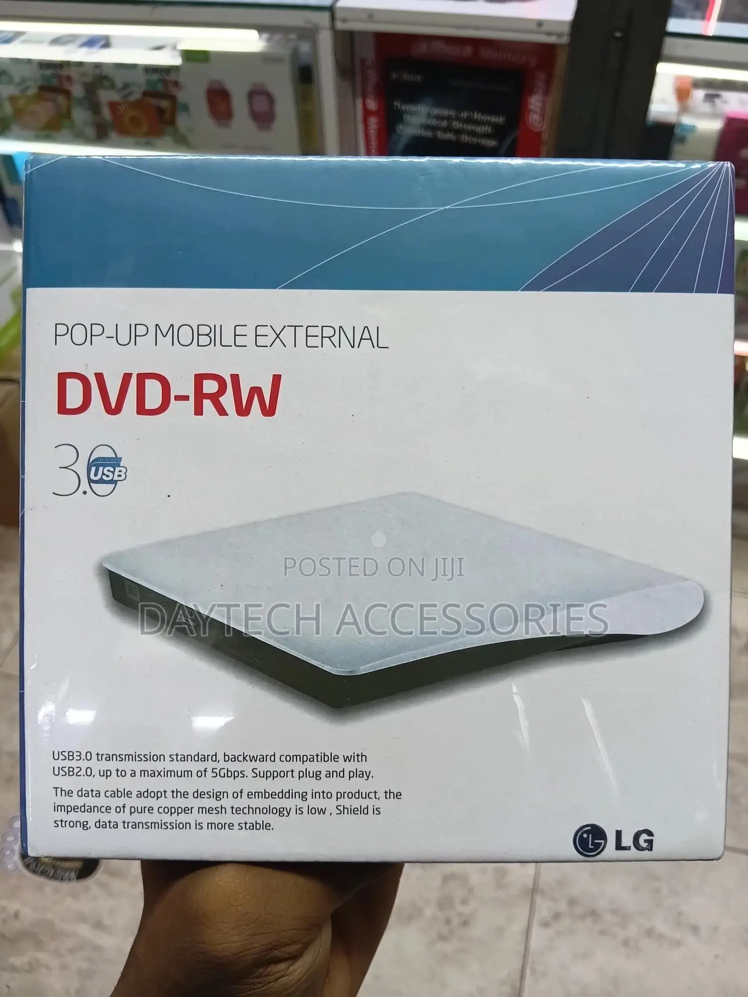 Usb 3.0 External Cd/DVD-Rw DVD Writer Drive
