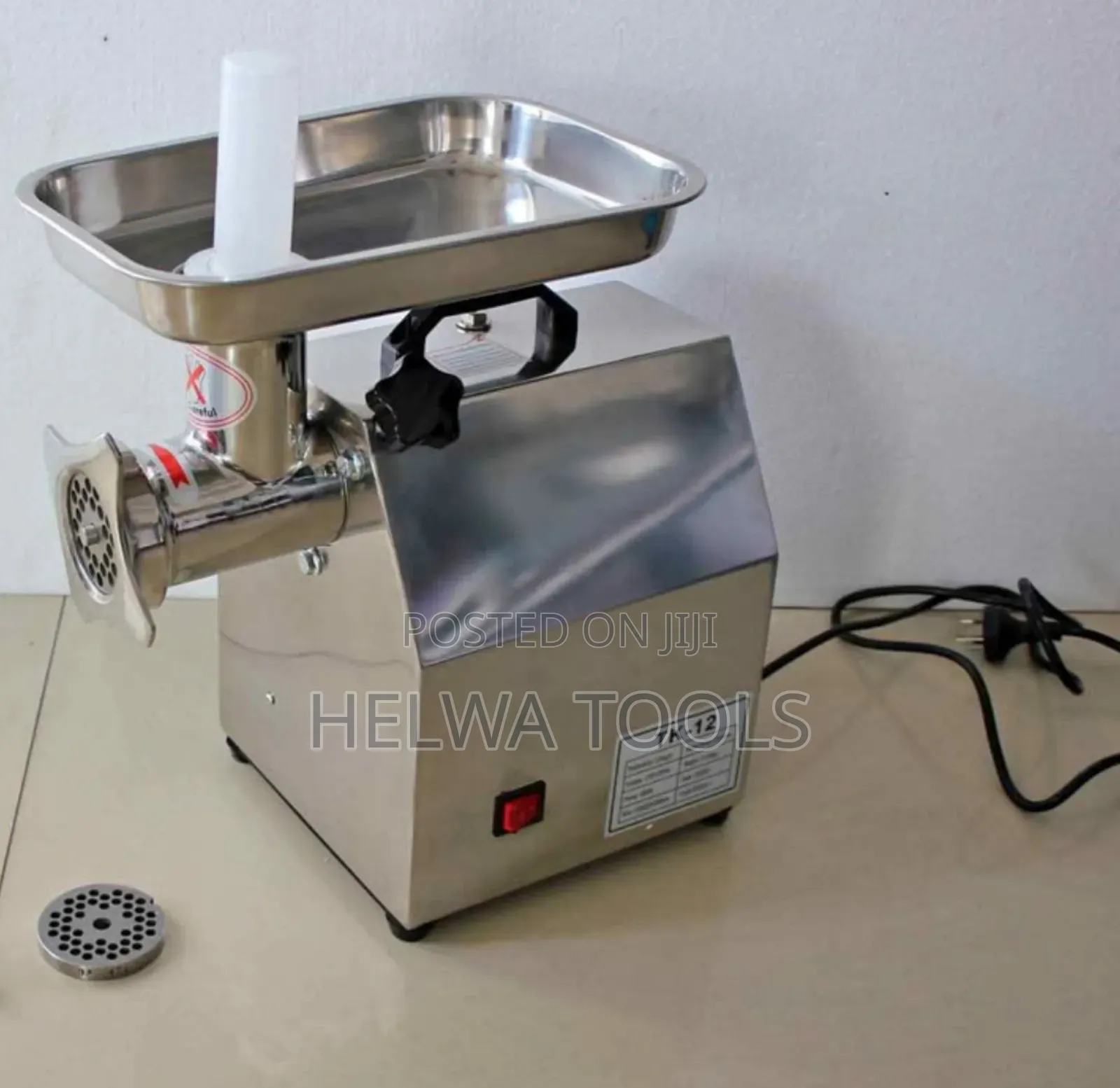 Electric Commercial Meat Mincer, 12