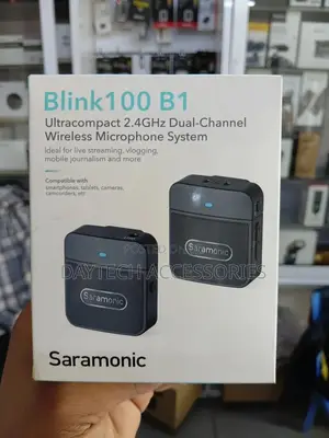 The Saramonic Blink100 B1 2.4ghz Wireless Microphone System