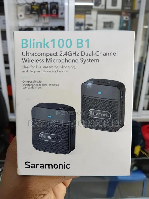 The Saramonic Blink100 B1 2.4ghz Wireless Microphone System - thumbnail 3