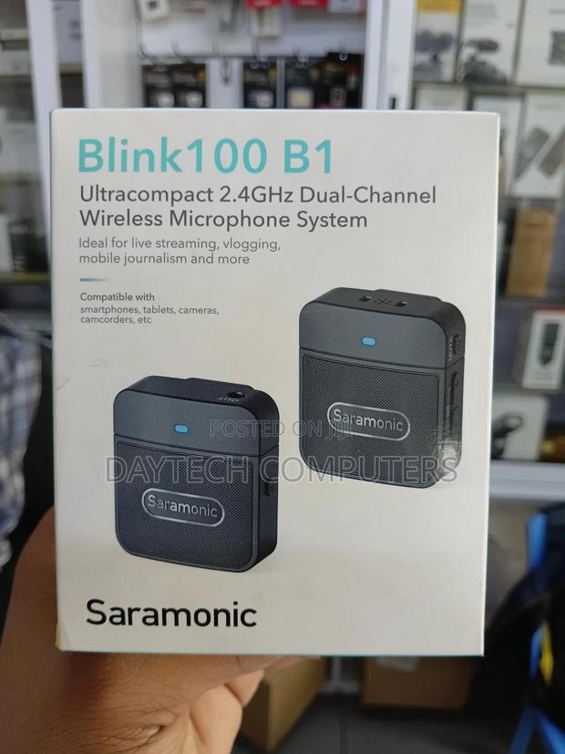 Saramonic Wireless Lavalier Microphone Blink100 B1 2.4ghz - thumbnail 2