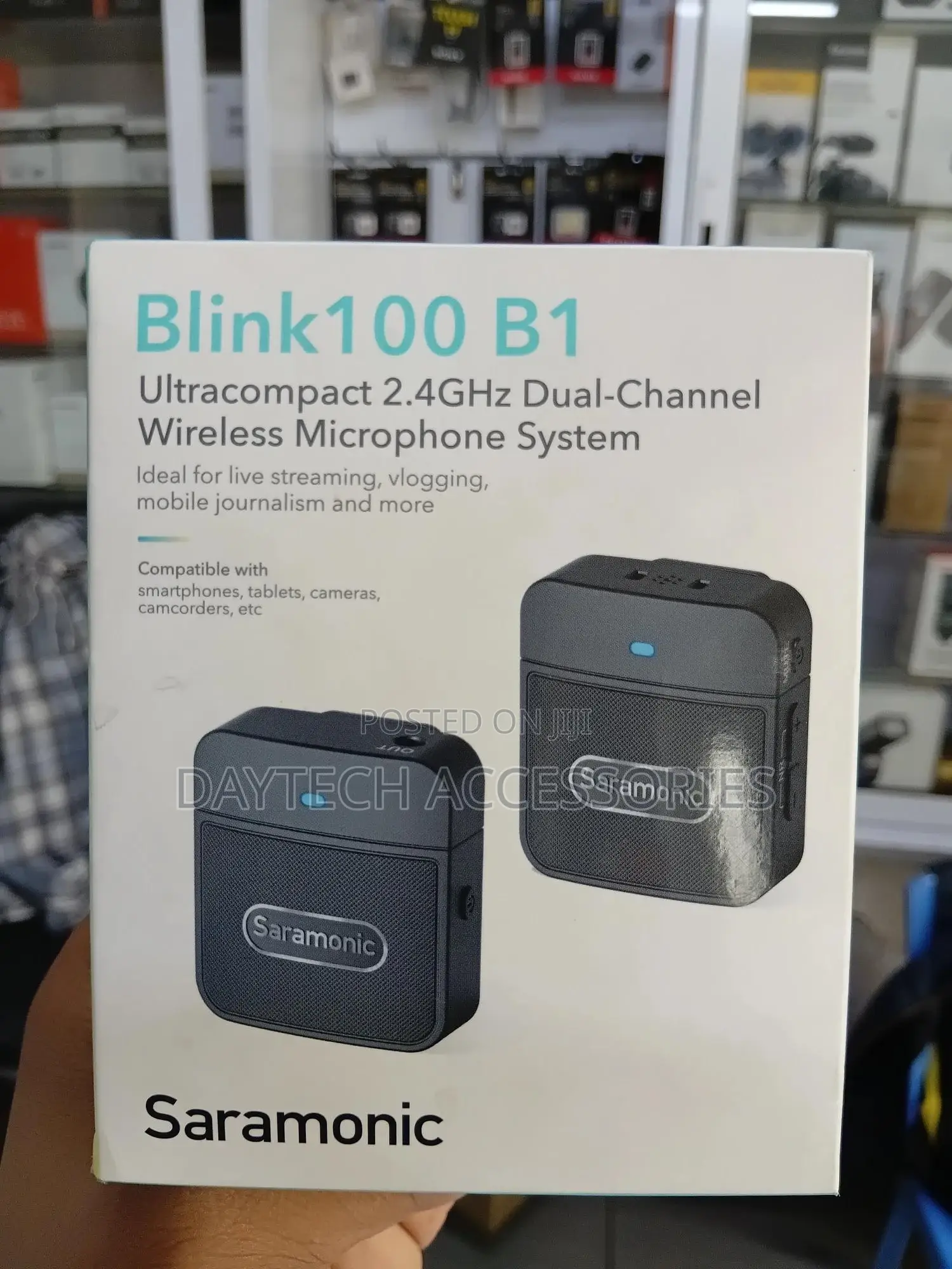 Saramonic Blink 100 B1 Wireless Microphone System (2.4 Ghz)
