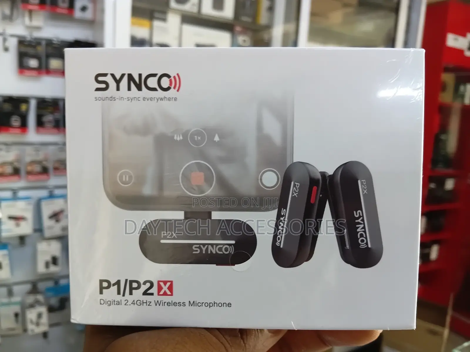 This Is a Synco P2x Digital 2.4ghz Wireless Microphone System.