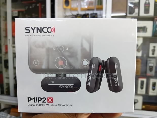 Synco P2xt P1/P2x Digital 2.4ghz Wireless Lavalier Microphone Usb-C