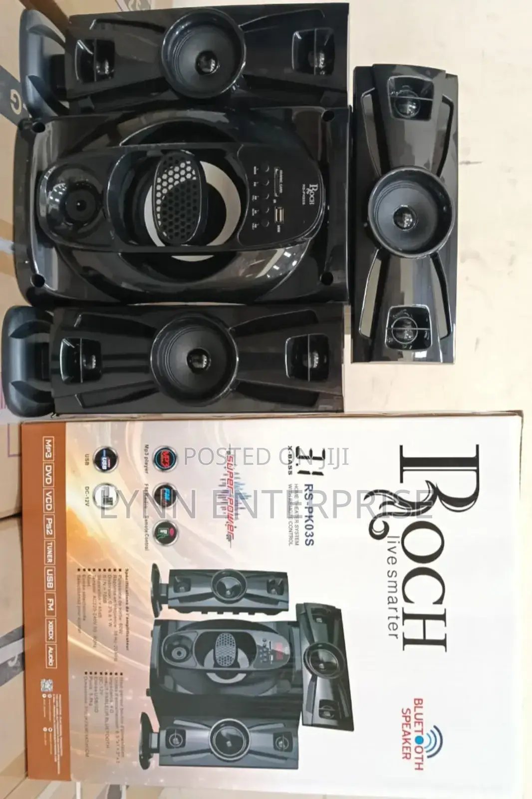 Roch 3.1ch Homethearte Multimedia Speaker System