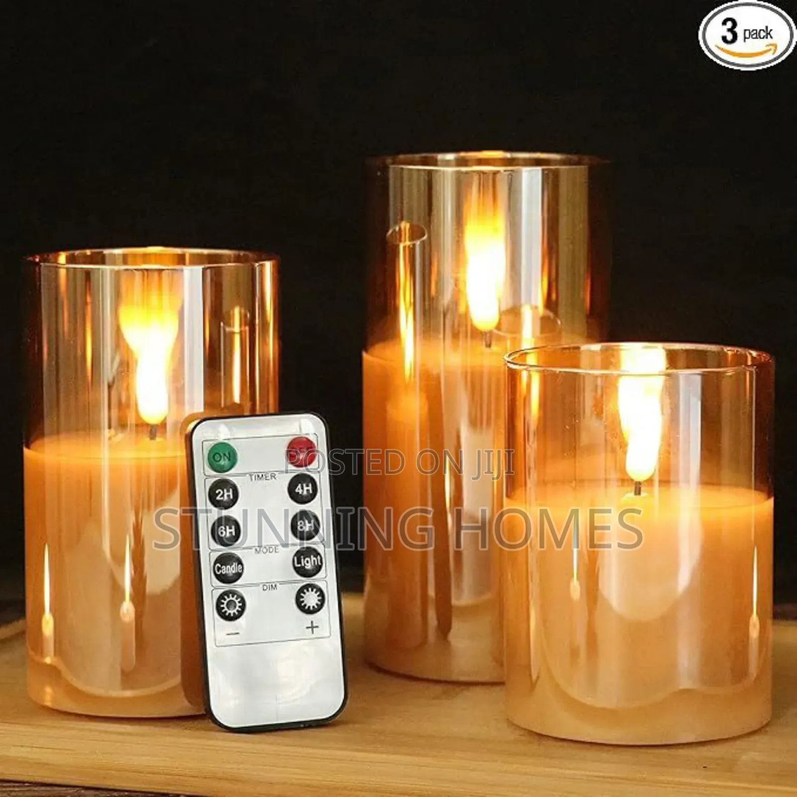 Led Candles Set With a Remote