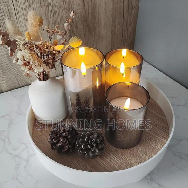 Gray Smokeless Led Candles - thumbnail 2
