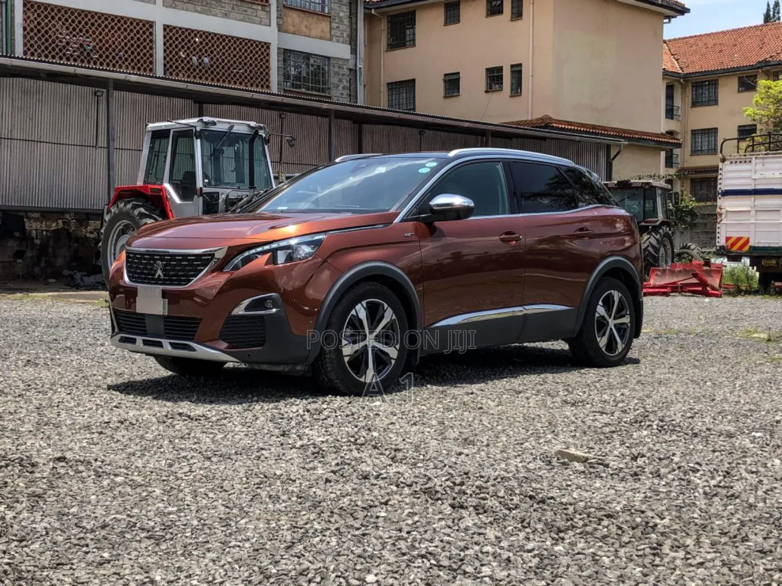 Peugeot 3008 2018 Orange