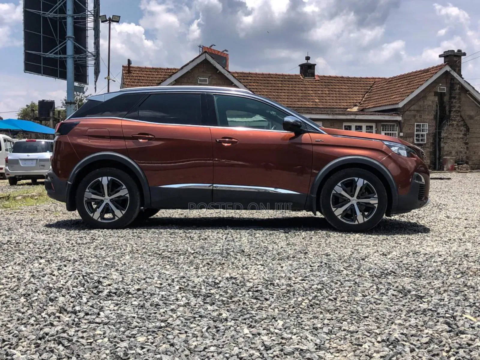 Peugeot 3008 2018 Orange