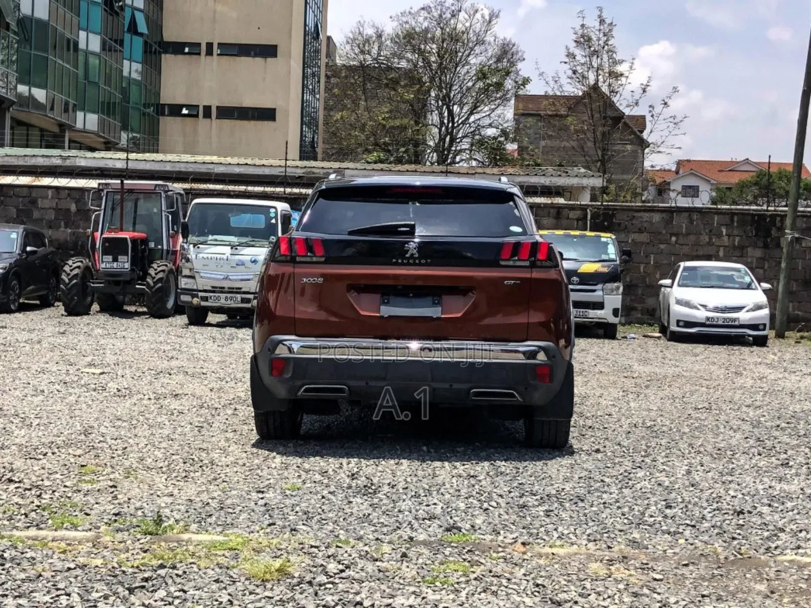 Peugeot 3008 2018 Orange