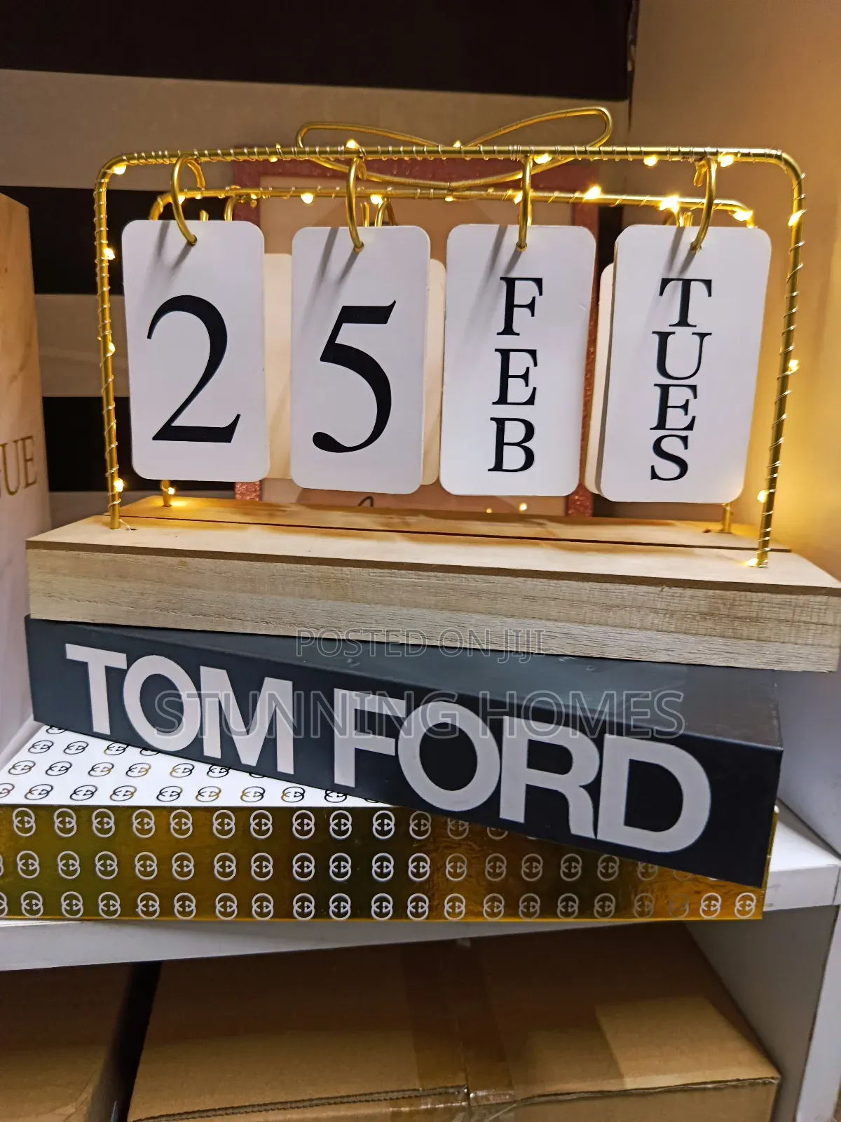 Led Flip Desktop Calendar