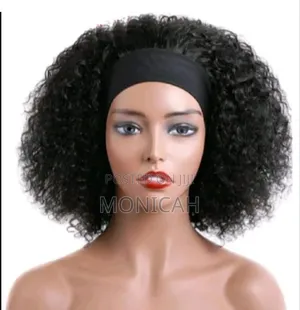 Curly Headband Wig