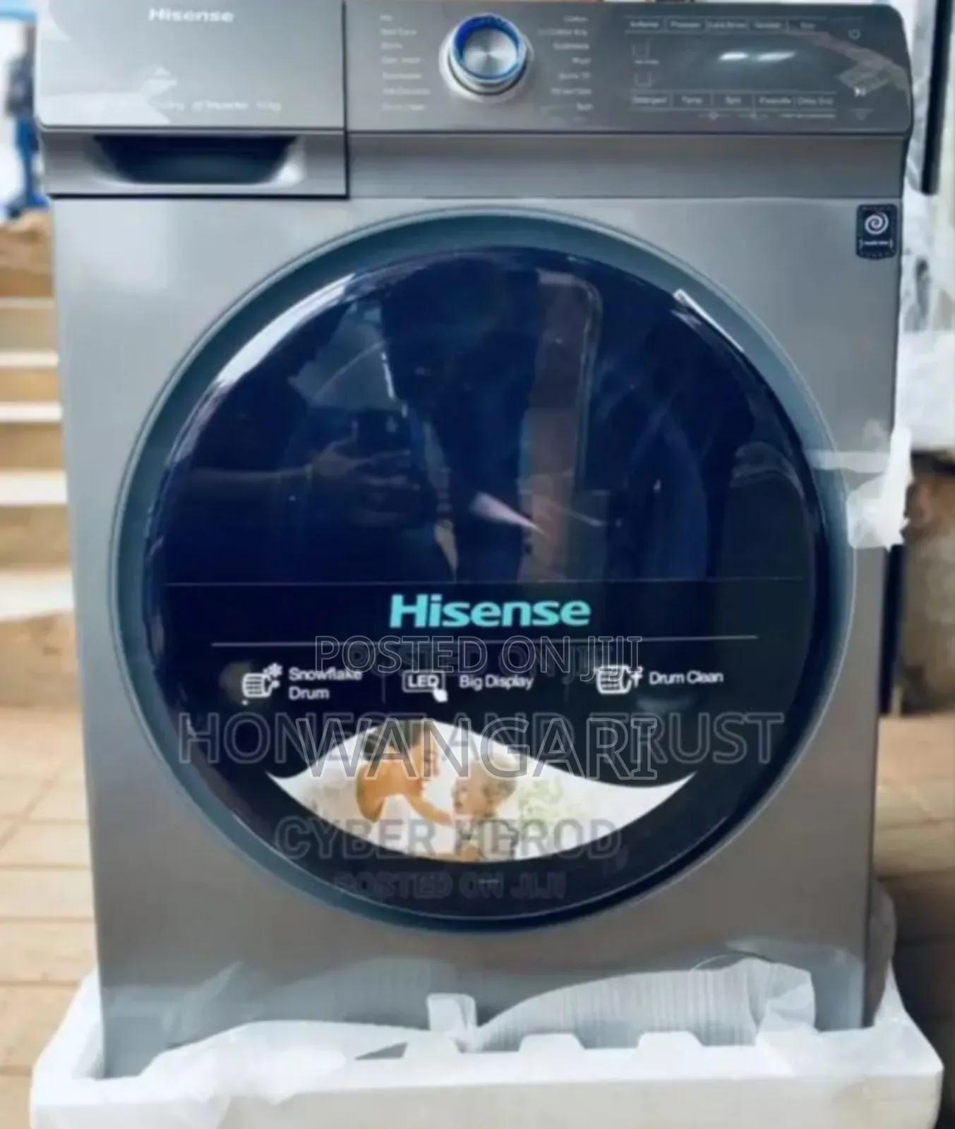 With Dryer Hisense 10kg Wash and Dry Washing Machine