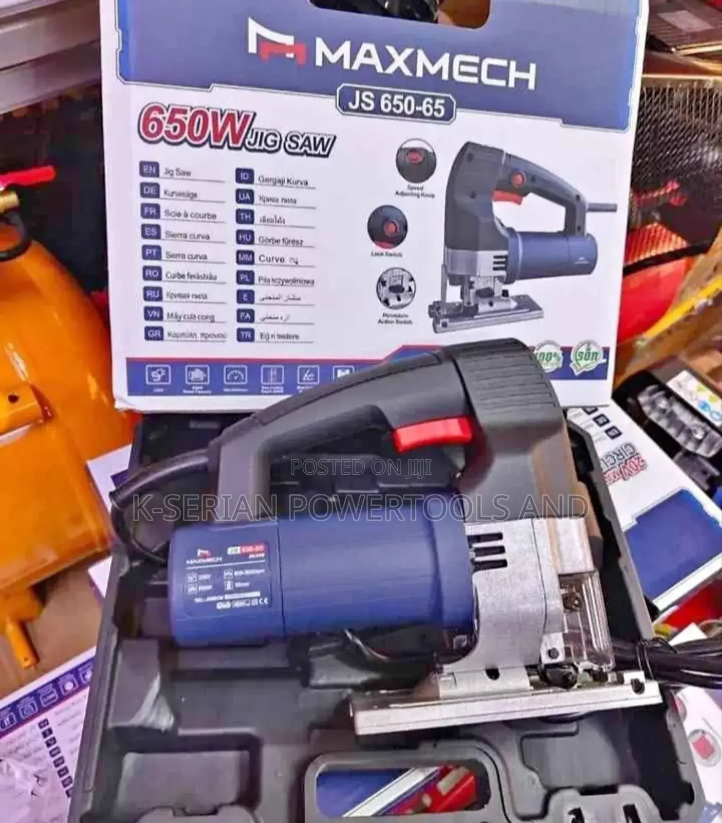 Heavy Duty Maxmech Jigsaw/650w Maxmech Jigsaw
