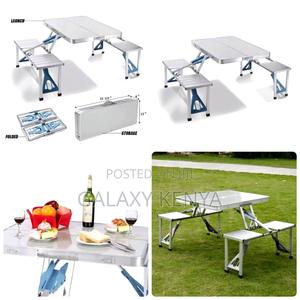 Outdoor Portable Foldable Picnic Camping Table - thumbnail 2