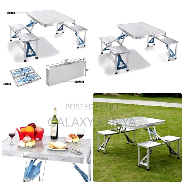 Outdoor Portable Foldable Picnic Camping Table - main view