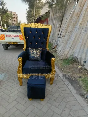 Pedicure Queen Chair and a Pedicure Stool 
