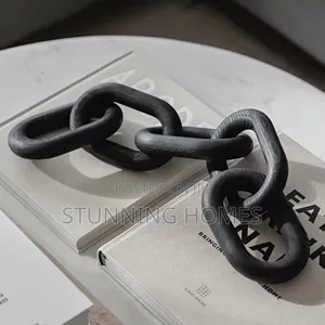 Decorative Chain Link Wooden Decor