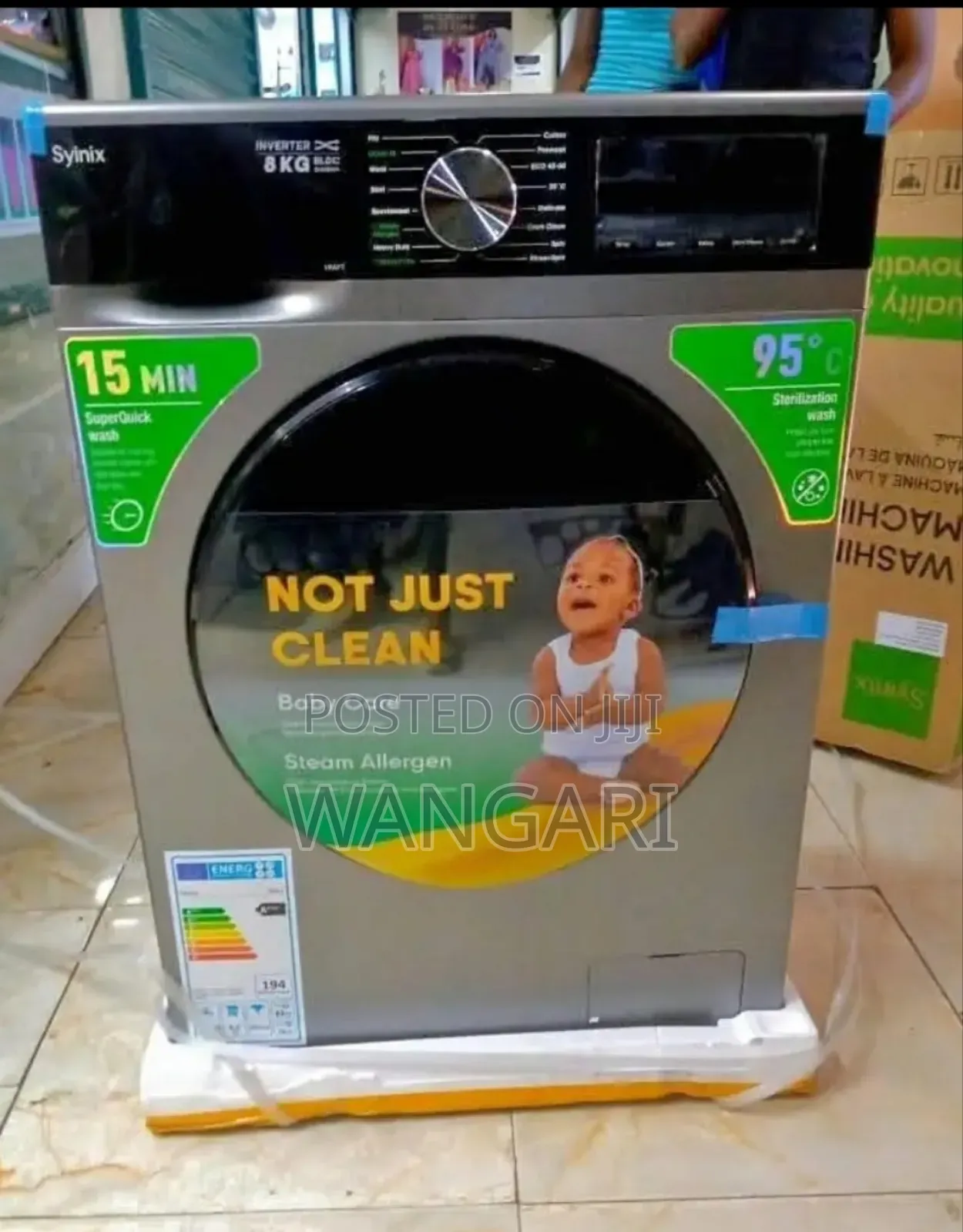 Syinix 8kgs Washing Machine, Front Load