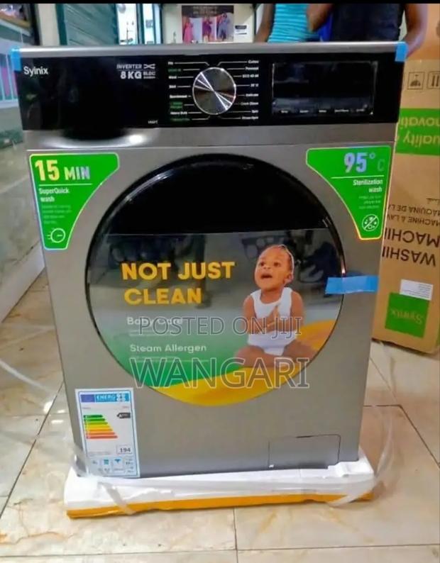 Syinix 8kgs Washing Machine, Front Load