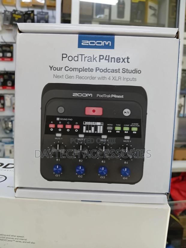 Podtrak P4next Podcast Recorder - main view
